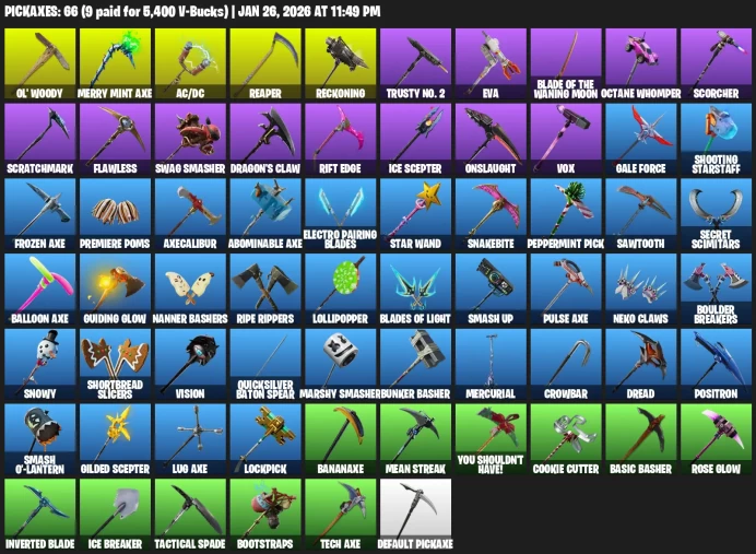 66 skins | OG STW | Og Skull Trooper | Black Knight | Reaper | Minty | Sparkle Specialist | Knights | Elite Agent | 750VB