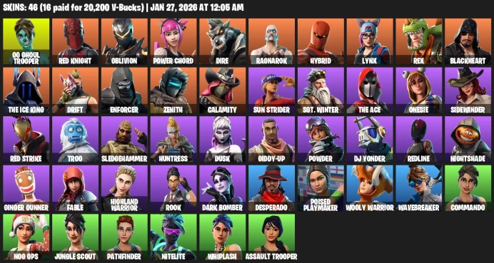 46 Skins | OG Ghoul Trooper |