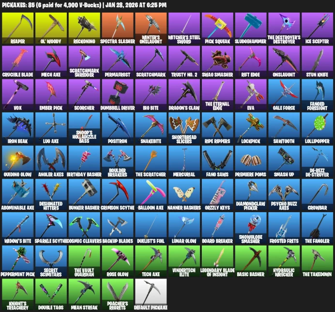 113 skins | OG Renegade Raider | The Reaper | Omega | Drift | Dire |