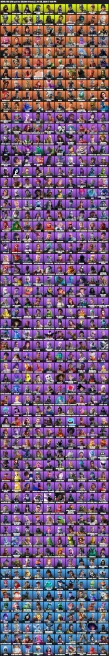 682 Skins | 888 emotes | Black Knight | Dark Skully | IKONIK | Vibrant Vibin