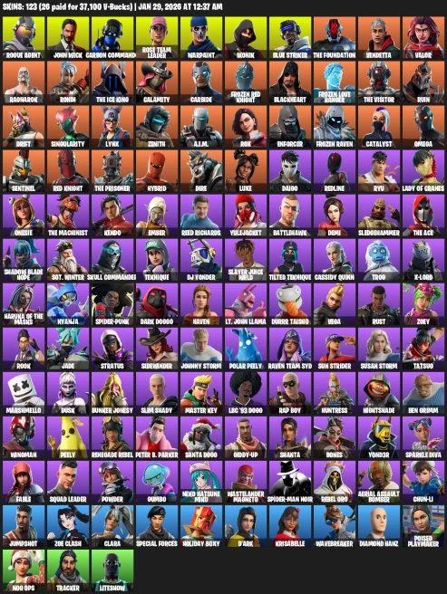 IKONIK | 123 skins