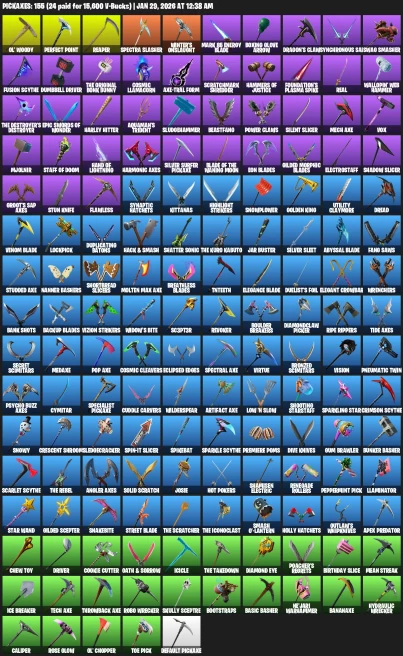 170 Skins | OG STW | IKONIK | Glow