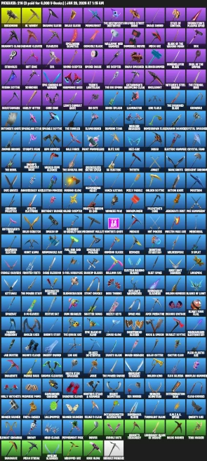 199 Skins | OG STW | IKONIK | Glow