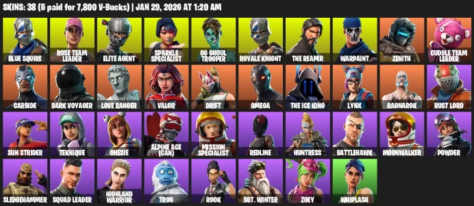 OG Ghoul Trooper | 38 skins