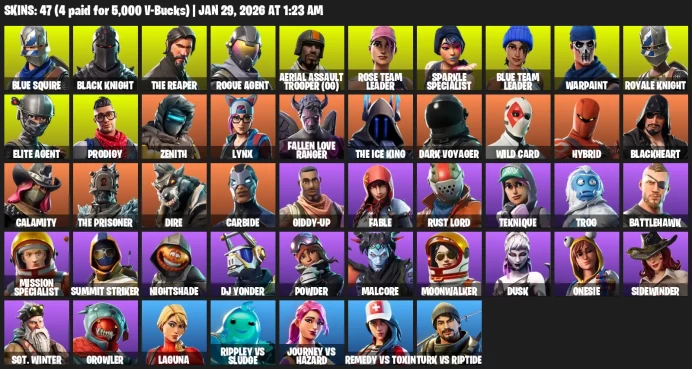 47 SKINS | Aerial Assault Trooper| Black Knight
