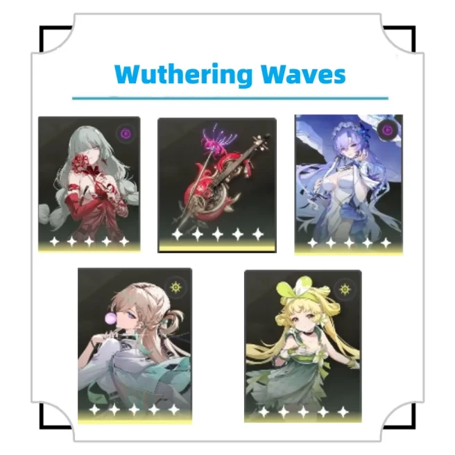 Americas|lv45|PHROLOVA+weapons+CANTARELLA+LYNAE+VERINA | Random 4 stars |Fast deliveryThe novice pool is not used
