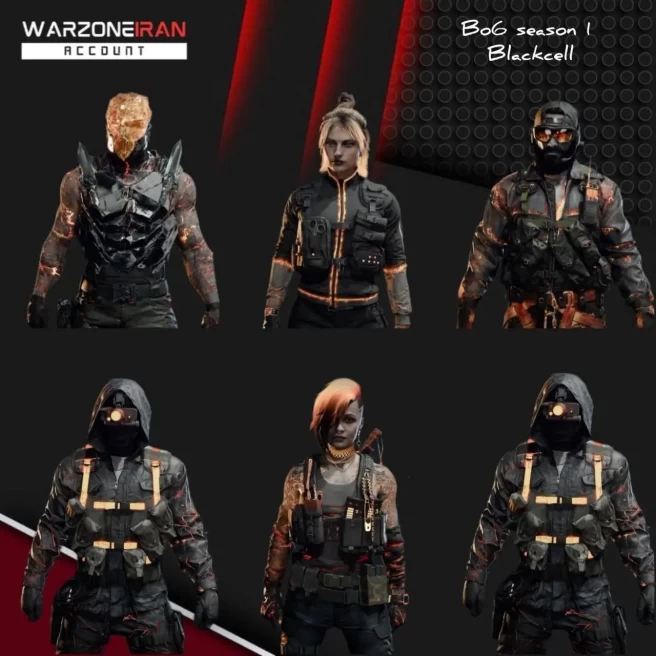 All Platform - VAULT EDITION BO6 & MW2 - WOODS PACK  - 67 Total Operators 90 Skin - Code1095