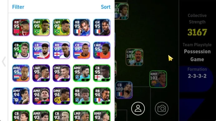 Mobile|PES 2026|Shinji Okazaki Long-Reach Tackle,Raul Phenom Finish, Eden Hazard,Ricky Kambuaya,Etc|TakeEmail|(EF1216)
