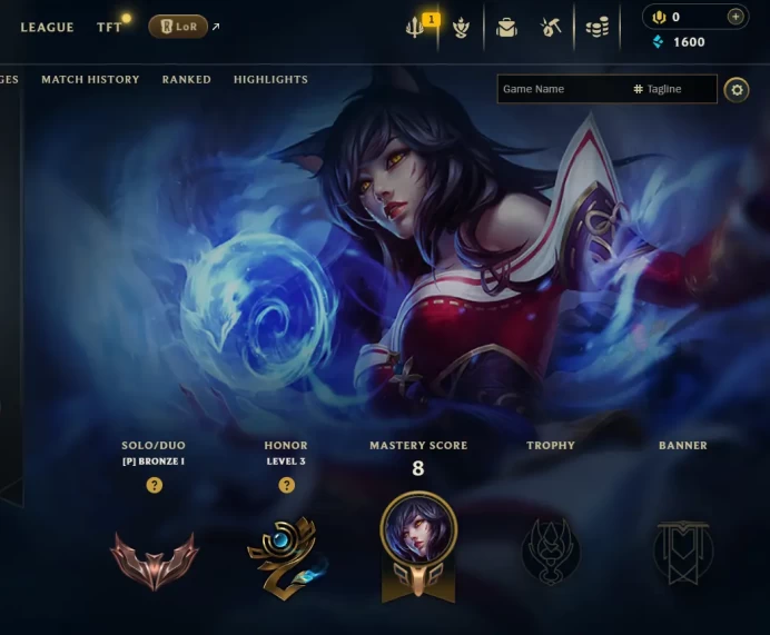 [EUW] S16! - SPLIT 1! - Bronze 1 - 1 win 0 lose - 1.6K Be - Unverified Email - Ranked Ready