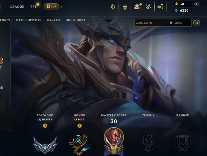 [EUW] S16! - SPLIT 1! - Silver 1 - 1 win 0 lose - 6.3K Be - Ranked Ready