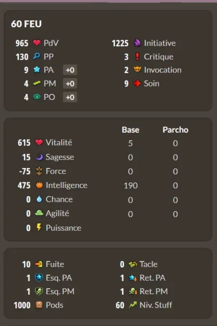 [Kelerog] Pano intelligence LVL 60 Super jet + Bonus Kamas / Echange Safe 100%