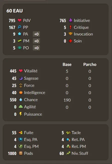 [Tiliwan] Pano Chance LVL 60 Super jet + Bonus Kamas / Echange Safe 100%