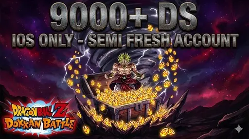 [iOS/Global] 9000+ DS Account - Reroll Semi -Fresh - Fast Delivery 
