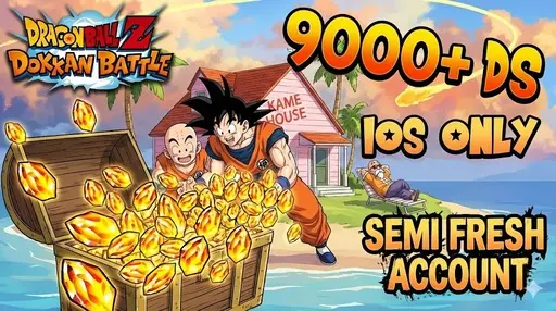 [iOS/Global] 9000+ DS Account - Reroll Semi -Fresh - Fast Delivery 