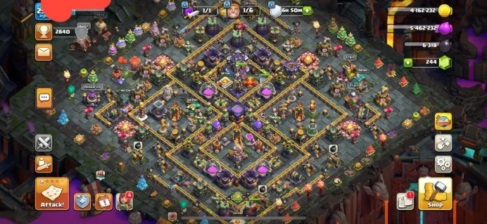 #A51 SUPER RARE | TH15 | 256 XP LEVEL | 6 RARE SCENERY | 31 HEROES SKINS | 6100+ PB | 18k+ LEGENDARY TROPHY | MAX HEROES | GOOD PROFILE |