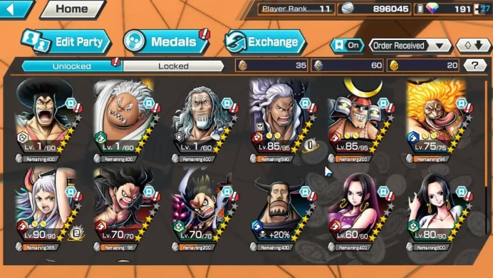 Global|2 EX META|Charlotte Linlin,Kaido's Son Yamato|Rank11|Log Bandai||Check SS(OPBR735)