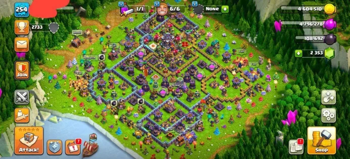 TH15 ALMOST MAX | 254 XP LVL | 2500 MEDALS | 85-85-62-36 HEROES LVL | GOOD DECORATION | FULLY STACKED | FREE NC | ALMOST MAX | HIGH 254 XP LVL |