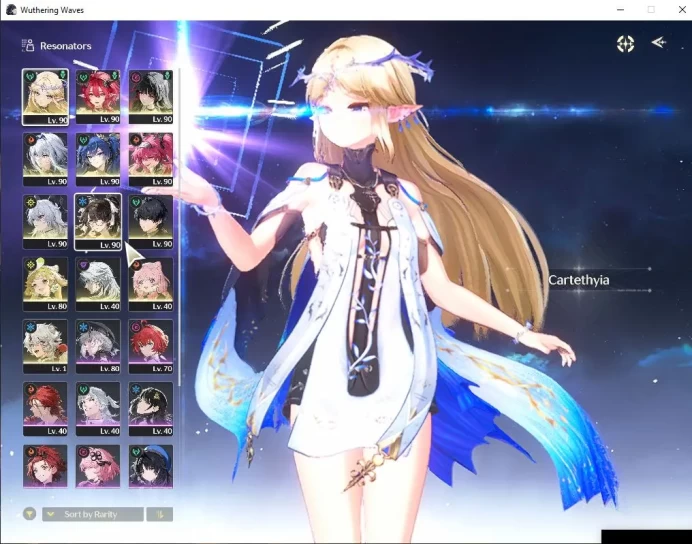 SEA|UL 75|8 Limited|[Chisa,Iuno,Galbrena,Ciaccona,Cartethyia,Lupa]+Sign,Etc|DB Lv29|MC Male|Log Kuro+Google|Check SS (WW2496)