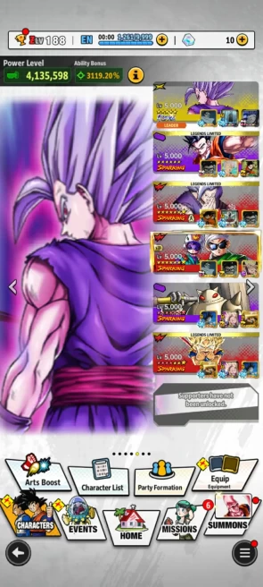 ANDROID+IOS- UL Hit+UL Gohan Beast+UL Super gogeta+ 28 LF (Goku daima 11s+Goku mini GT+Utm Gohan+Gohan pur+ss2 Gohan) Good Equipment (D125)
