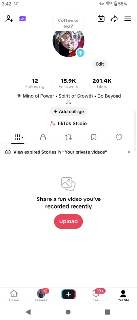 Usa Monetized Account Creator Rewards Program (Active) | 15k Real Followers 201k Likes | Real Screenshots + Full Access + Email Included