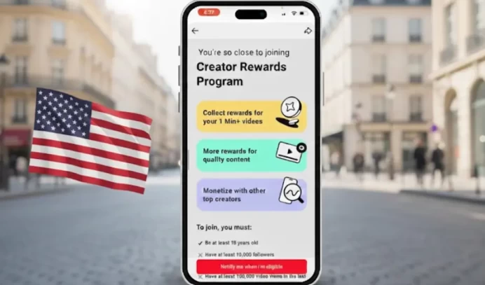 USA | 2.000 Followers -Creator Rewards program |Beta Monetized Country-Original Mail