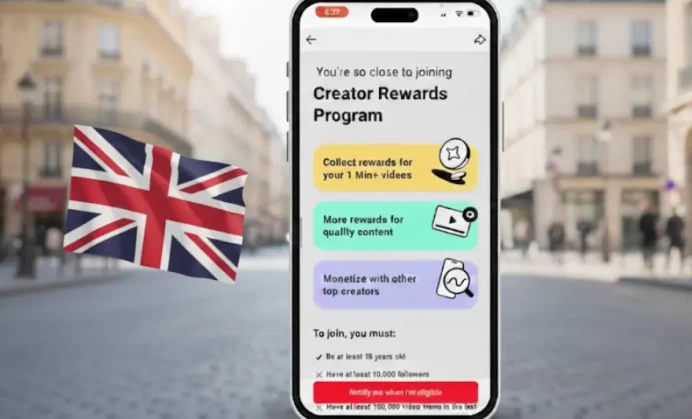 UK | 2.000 Followers -Creator Rewards program |Beta Monetized Country-Original Mail