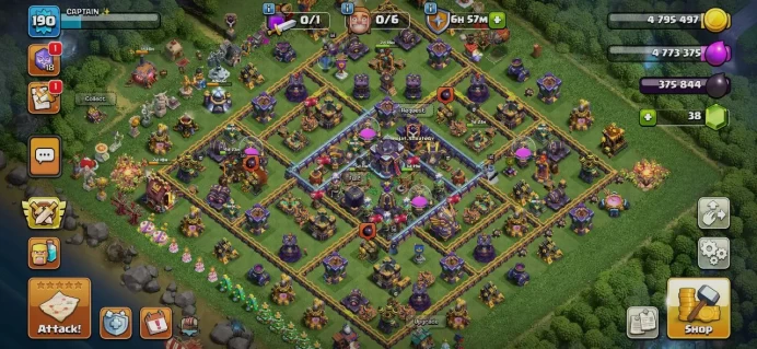 TH 15 Max, 6 Equipment Epic, Halloween Obstacles, Wall Max Defense Max, 7 Hero Skin, Map Skin