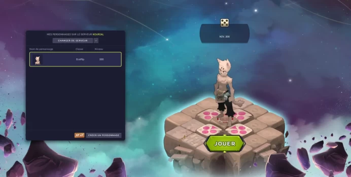Kourial>[ Ecaflip LVL 200 ]  Never Verified Account (Auto Delivery)