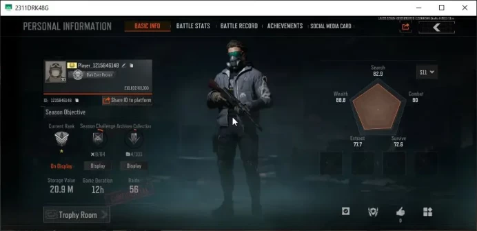 [MOBILE] Lv30|SV 20M|CV 17M|Plain Account|Legend Xray H416,Feathers M4A1,LR DMR Koi,Etc|2x3 Keys|CN ON|CheckSS(AB2469)