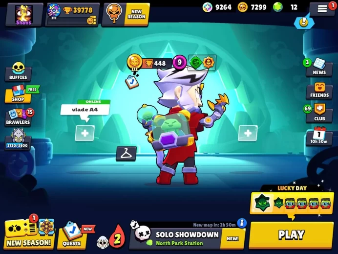 39 k cup/82 brawl/123 skin /13 brawl max(6 Hyper)7200 coin/Lifetime warranty(C2139)