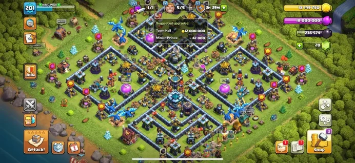 Th 13 max/Hero(75.75.36.50.25) wall max(14) Defend max/ level 201/Lifetime warranty(C2132)