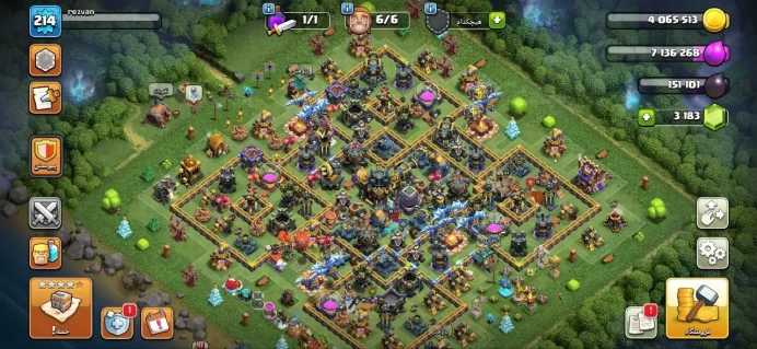 Th 17 max/Hero(83.80.62.54.41) wall 15.16/ Defend max/3000 gem/780 medal /Lifetime warranty(C2135)