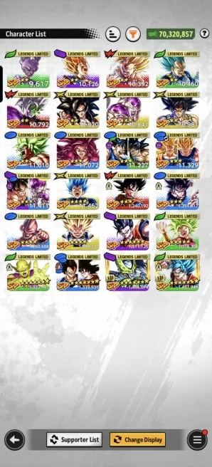 ANDROID+IOS- UL Buu han FULL+ 24 LF ( goku4+Kefla+Piccolo+buu kid+Gohan pur+ss3 Vegeta mini+Cell) Have Equipment (D129)