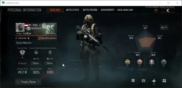 [MOBILE] Lv30|SV 49M|CV 33M|Machete Battel,Shovel Sapper|MDR Speed SQB,Etc|Gear Skin|CN OFF|Log Infinite|Check SS (AB2420)[MOBILE] Lv30|SV 49M|C