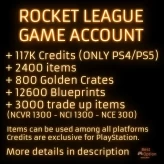 ROCKET LEAGUE ACCOUNT