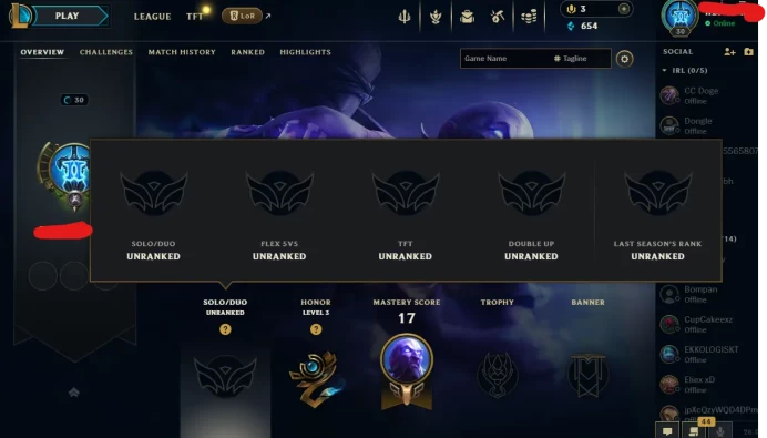 【EUW】Level 30    44 Champ/ 16 Skins   Full Access  High Quality Account  Instant Delivery️