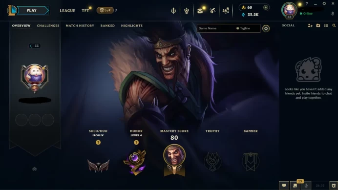 EUW - SAFE ARAM SEASON16 IRON 4 0LP | 32200 BE / INSANE LOOT | PLACEMENTS DONE | 2W 20L | INSTANT DELIVERY | LOW MMR | UNVERIFIED EMAIL | #2795