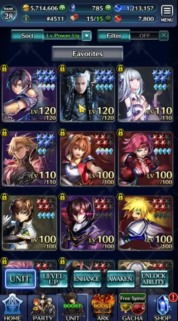GLOBAL Rank28 WELL BUILD|Paid Wp+Armor|Vergil Insight,Joshua,Rolland,GH Adel+Top Tier Units|5 UR+6 LR|Many Colab|Code|LC951