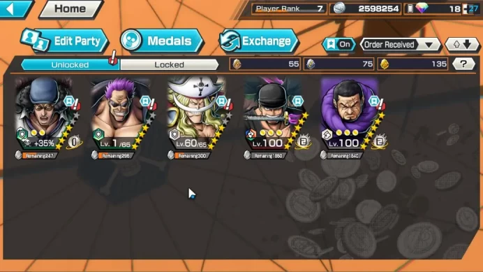 Global|4EX|BP Kuzan, FilmZ Zephyr,Edward Newgate,Onigashima Roronoa Zoro LV Max|Rank7|LogBandai|CheckSS(OPBR1768)