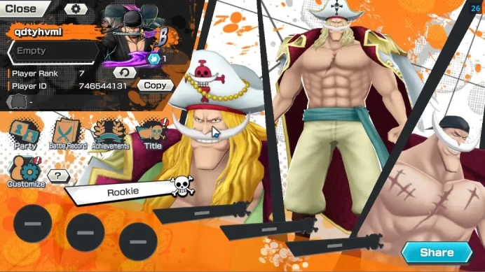 Global|4EX|BP Kuzan, FilmZ Zephyr,Edward Newgate,Onigashima Roronoa Zoro LV Max|Rank7|LogBandai|CheckSS(OPBR1768)
