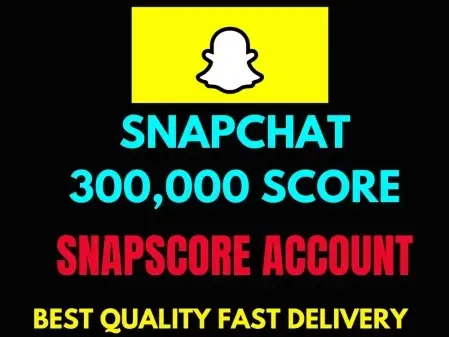 Snapchat Score Add on your Personal Account Score Boost 300000/ 300k with 20k free score fast delivery in best Price