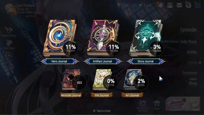 GLOBAL Unverif|Fresh Starter| 1 ML (Boss Arunka)+Iseria,Etc|PoH+Bless ON|1,1 Energy+12K Stigma|LogStove|Check SS (ES3354)