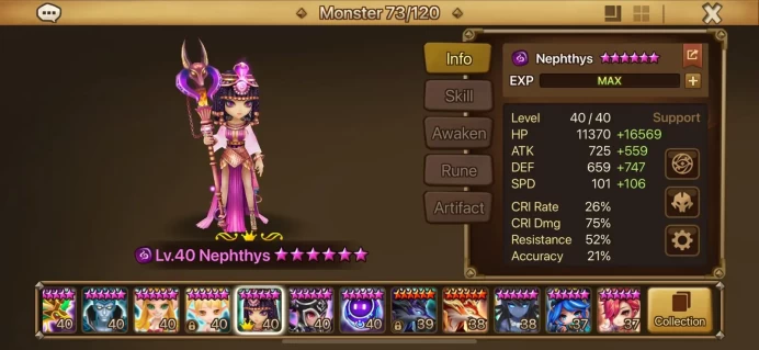 14Nat5 | 2LD5 Trinity (Dark Valkyrja) + Nephthys (Dark Desert Queen) | LD5 |  Unverified Mail | Full Access | Europe