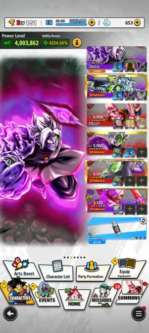 ANDROID+IOS- UL Buuhan 8S+UL Zamasu Full+ LF Cell 11s+zamasu+God ss Goku+Kefla+Goku mini saga+Broly+ Have Equipment (D131)
