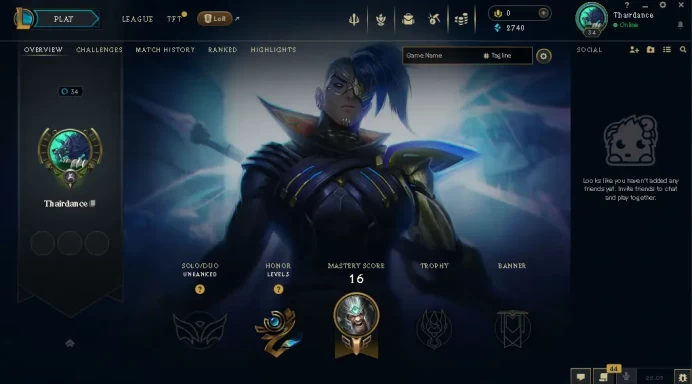 EUW -(S16) UNRANKED - 32 Champ - 3 Good Skins - ODYSSEY KAYN - HONOR 3 - S10 ACC - HANDMADE - FULL ACCES - LIFETIME WARRANTY - CHEAP