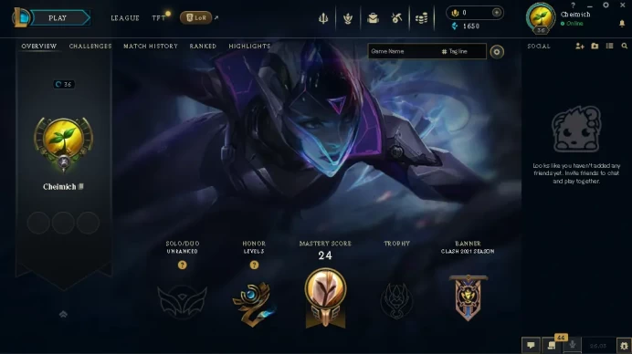 EUW -(S16) UNRANKED - 31 Champ - 4 Good Skins - HONOR 3 - S11 ACC - HANDMADE - FULL ACCES - LIFETIME WARRANTY - CHEAP