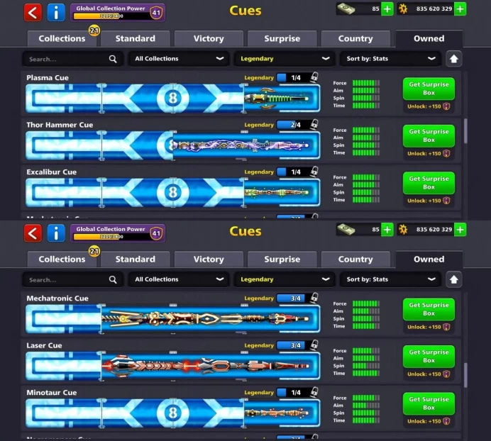Level 58 - Coin 835M - Cash 85 - Rank Veteran - Trophy 1934 - Legendary Cubes 1 - Lucky Shot 3x - Code1152