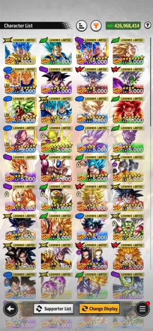 D894-IOS+Android-2 UL(SS4 Gogeta+Beast Gohan)+49 Legens+Good Equipment+Team Fusion,GT+Broly Zenkai+New Goku&Vegeta+Namek Goku+Piccolo+SS4 Goku