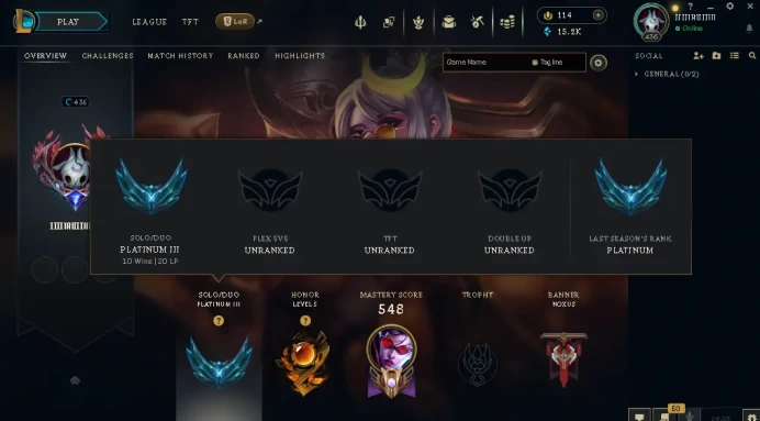 EUW -(S16) PLATIN 3(20LP) %65WR-172 Champ - 344 Good Skins(5 Ultimate, 7 Mythic, 31 Legendary, 180 Epic) - 15.2K BE -S6 ACC- FULL ACCES-CHEAP