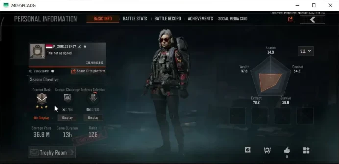 [MOBILE] Lv30|SV 36M|CV 35M|DT MDR Koi,Famas Combust,MCX Koi,Etc|CN ON|Log Infinite|Check SS (AB2496)